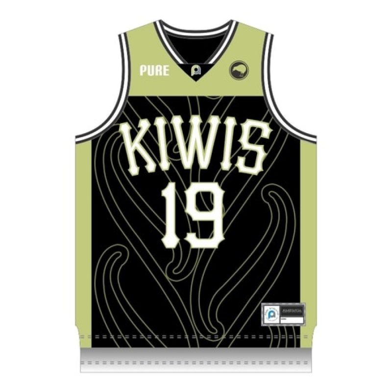 NZ Heritage Basketball Jersey