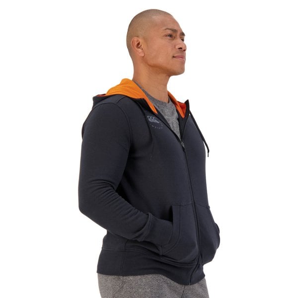 MENS ZIP THRU FLEECE HOODY PIVOT