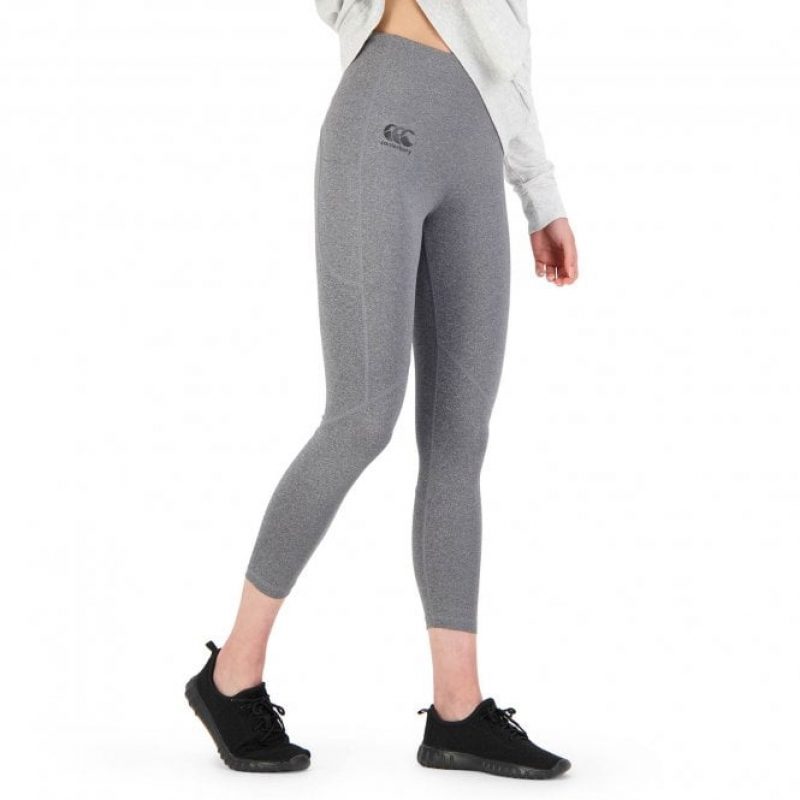 CCC WOMENS VAPODRI 7/8 TIGHT CHARCOAL MARLE