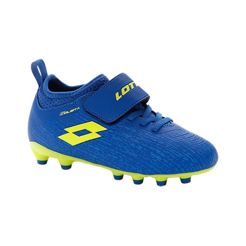 SOLISTA 700 IV FG JNR Blue/Yellow Velcro