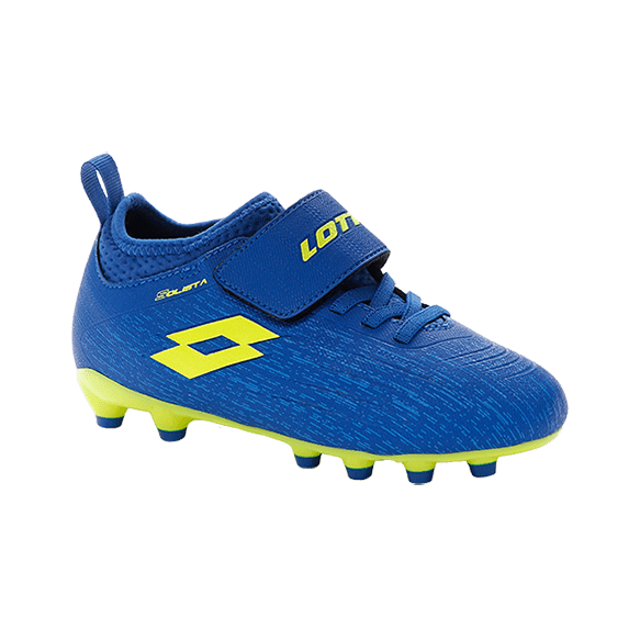 SOLISTA 700 IV FG JNR Blue/Yellow Velcro