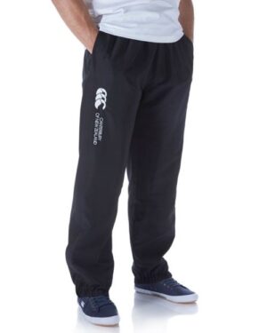 CUFFED HEM STADIUM PANT BLACK