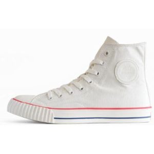 Bata Bullets - White Heritage High Cut