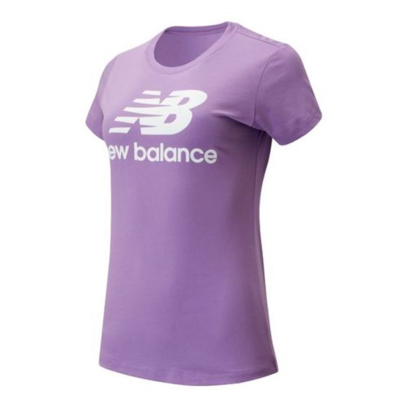 New Balance Women's Essentials Stacked Logo Tee