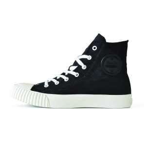 Bata Bullets - Black/White High Cut