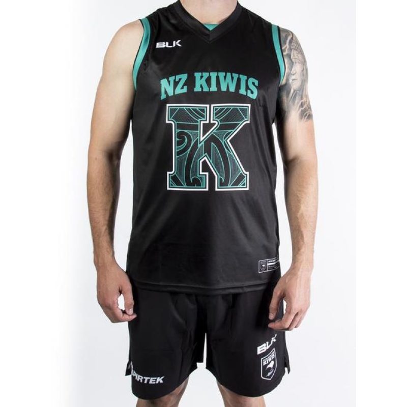 NZ KIWIS 2021 BASKETBALL SINGLET MENS