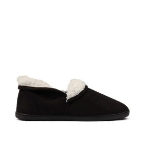 Scholl Snug Slipper - Black