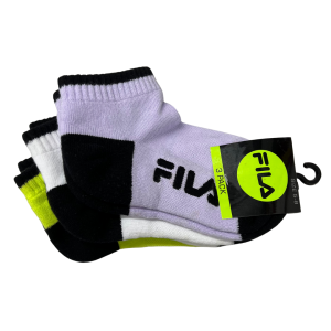 Fila Kids Locut Cushion Foot Socks 3PK