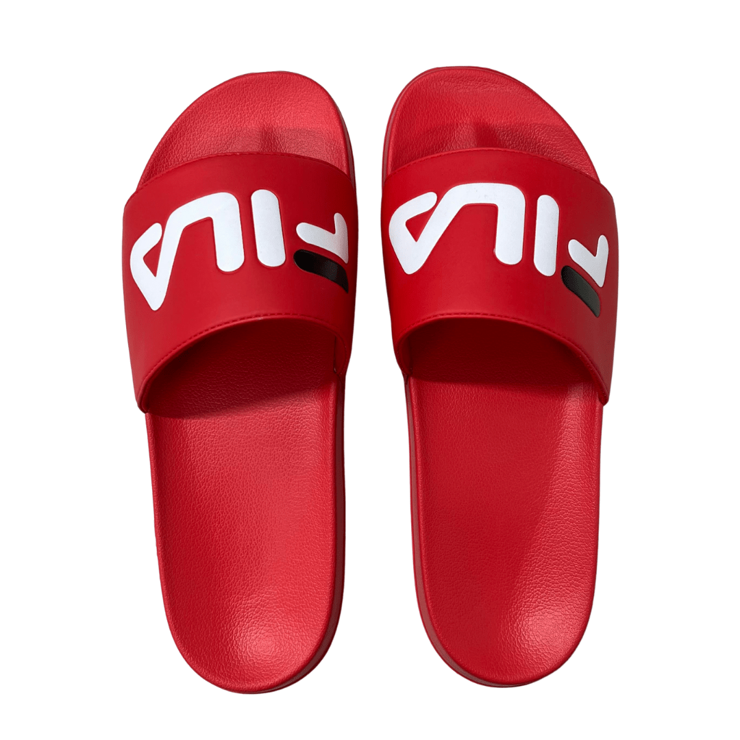 Fila Men's Slides 21 - Red White/Black - Team Rhapsody