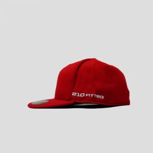 210 Fitted Cap - Red