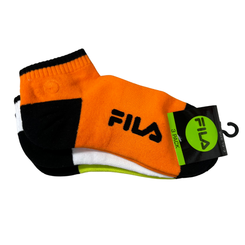 Fila Kids Locut Cushion Foot Socks 3PK