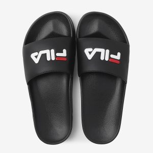 Fila Men's Slides 21 - Black White/Red