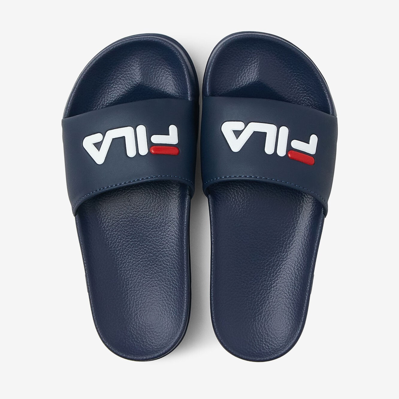 Fila Men's Slides 21 - Navy White/Red