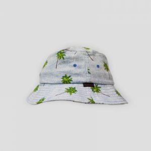 Flexfit Palm Party Bucket Hat - Light Blue