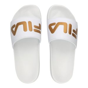 Fila Women's Slides 21 - White Gold