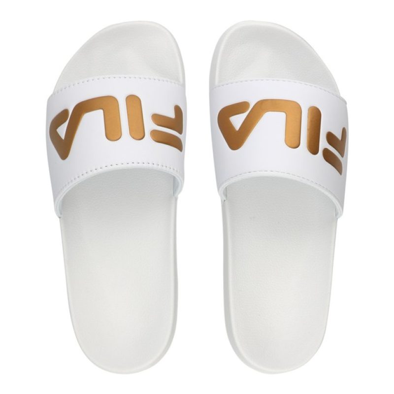 Fila Women's Slides 21 - White Gold