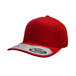 Red 110 Flexfit Perma Curve