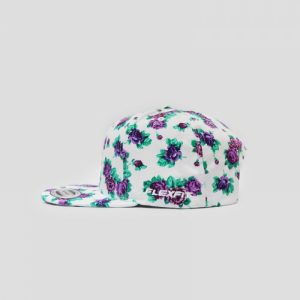 Flexfit Purple Denim Flowers