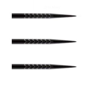 Tribal Weapon Black Titanium Steel Tip Points-35mm