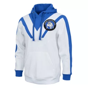 canterbury bankstown bulldogs nrl retro hoodie front view