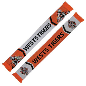 NRL Tigers Jacquard Scarf