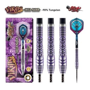 Viking Shield-Maiden Steel Tip Dart Set-90% Tungsten Barrels