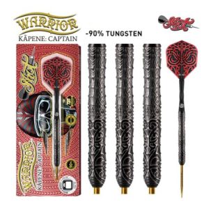 Warrior Kapene Steel Tip Dart Set-90% Tungsten Barrels