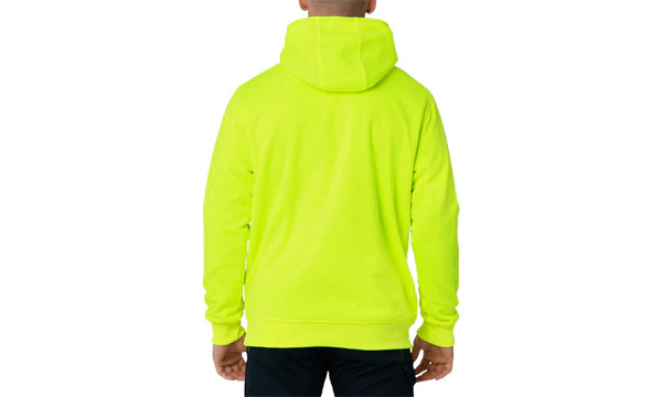 yellow cat reversible hoodie back view