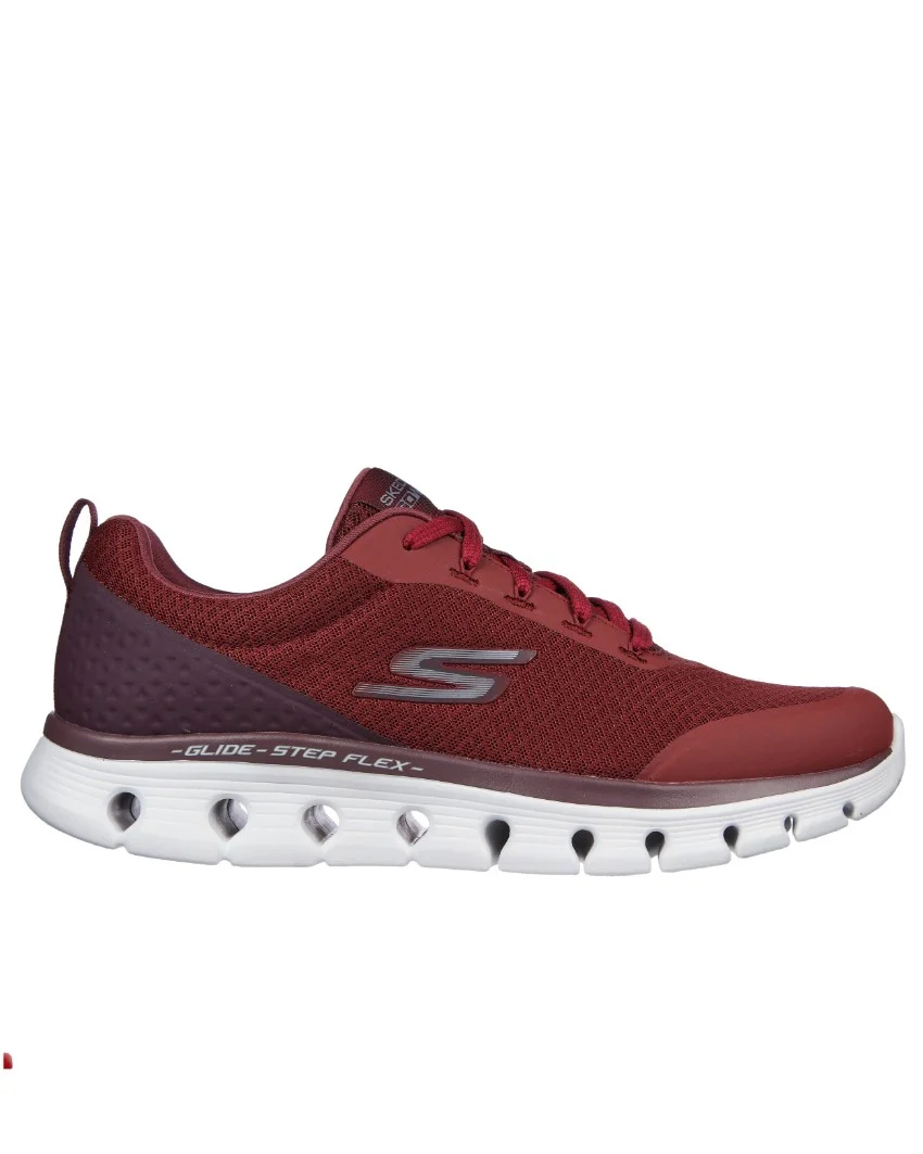 Skechers GOwalk Glide-Step Flex - Ryder burgundy right side view