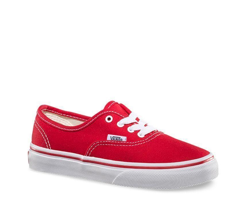 Vans Authentic Kids Red - Team Rhapsody