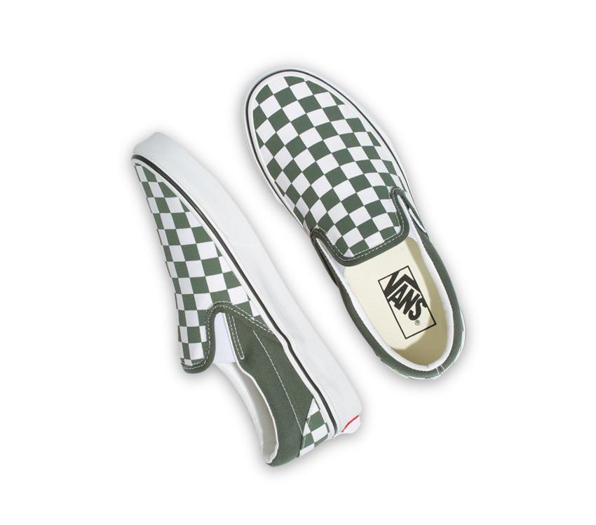 thyme checkerboard vans