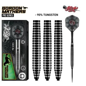 Gordon Mathers-Pro Series Steel Tip 90% Tungsten Dart Set