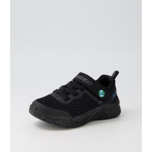 KIDS SKECHERS MICROSPEC BLACK