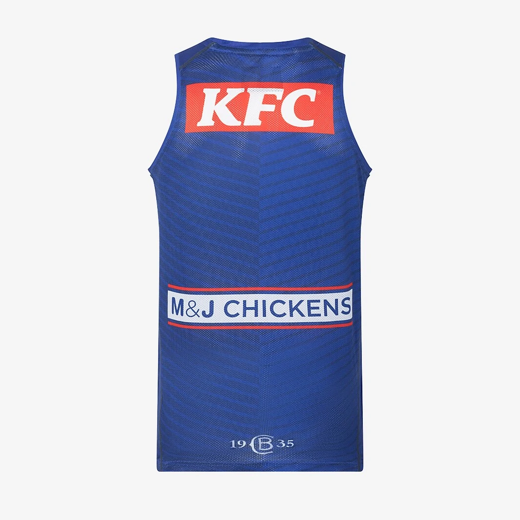 Bulldogs 2023 Training Singlet Back