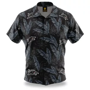 Panthers 'Paradise' Hawaiian Tee Front View