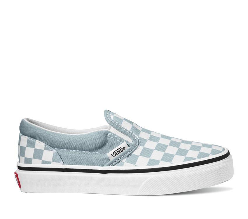 Vans Kids Classic Slip on- Ashley Blue check - Team Rhapsody