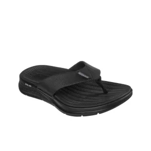 Mens Go Consistent Sandal Synthwave BlackBlack Angled View