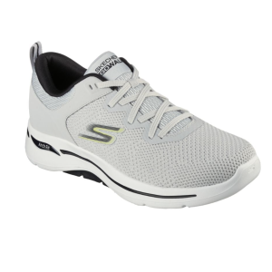 Mens Go Walk Arch Fit - Clinton Light Grey