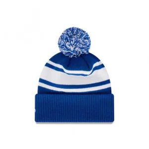 Bulldogs New Era Striped Beanie Back View