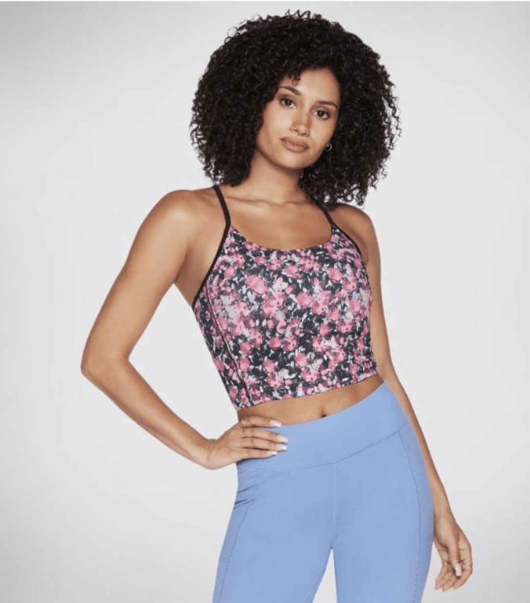 Womens Skechers Go Stretch  Racerback bra