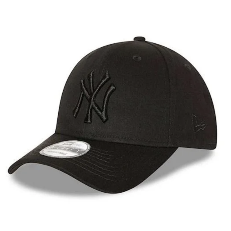 New Era New York Yankees 9Forty Black / Black front