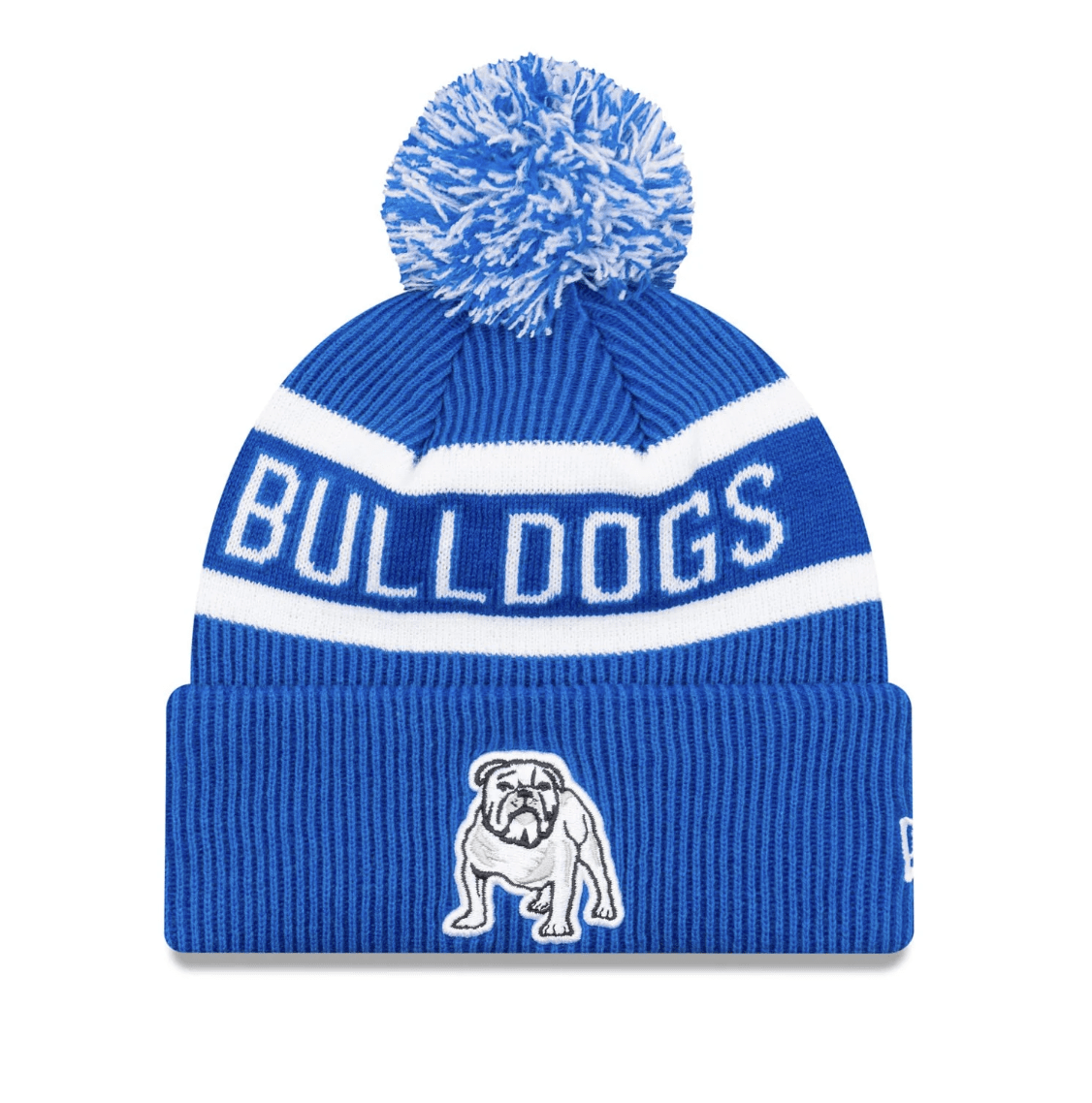 NRL Bulldogs New Era Pom Pom Beanie