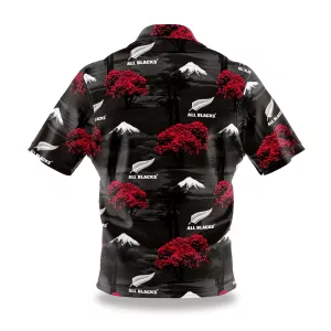 All Blacks Pohutukawa Shirt Back View