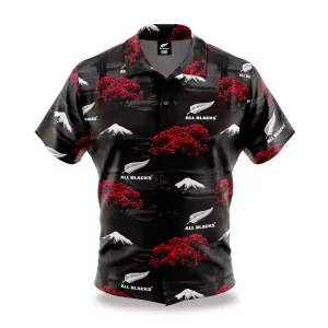 All Blacks Pohutukawa Shirt Front View