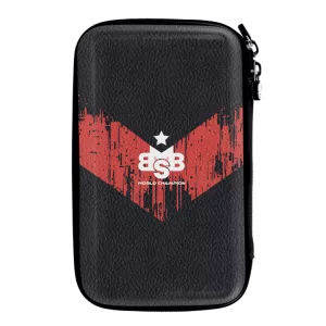 front facing tactical darts case in victory colour