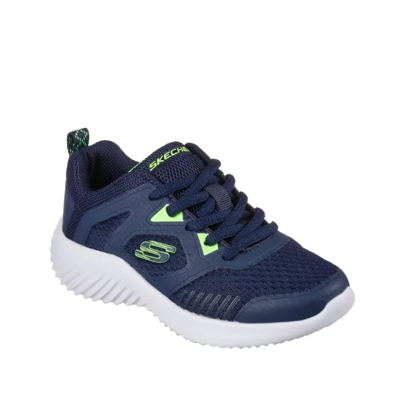 Skechers Bounder Navy front view