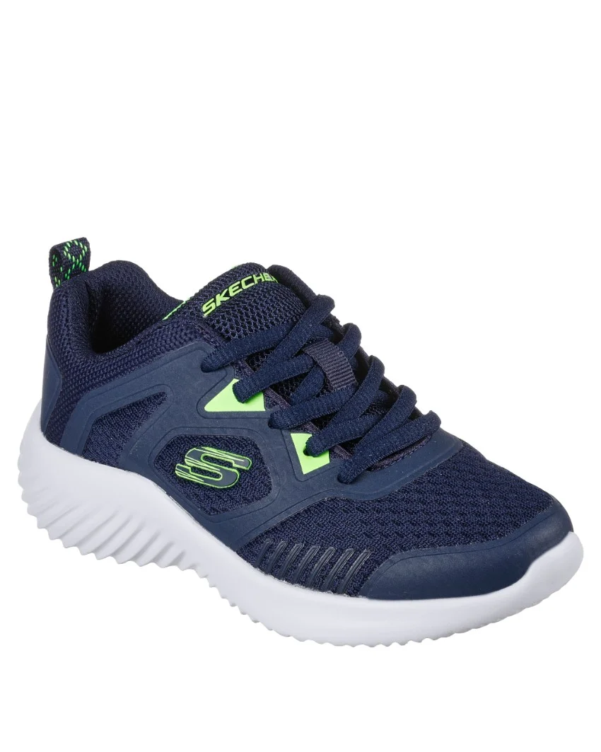 Skechers Bounder Navy front view