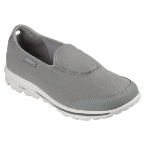 Skechers GO WALK Classic Ideal Sunset Grey front view