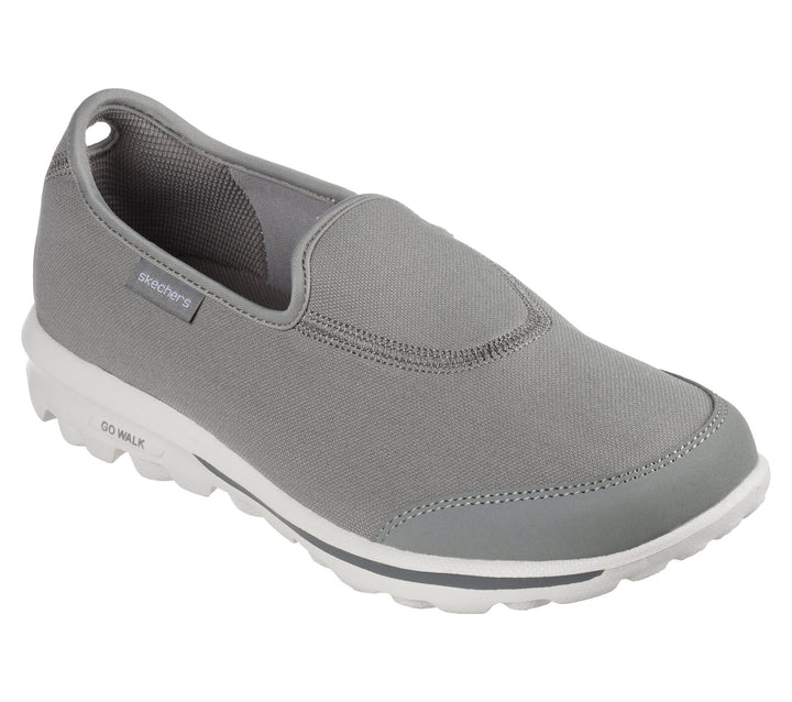 Skechers GO WALK Classic Ideal Sunset Grey front view