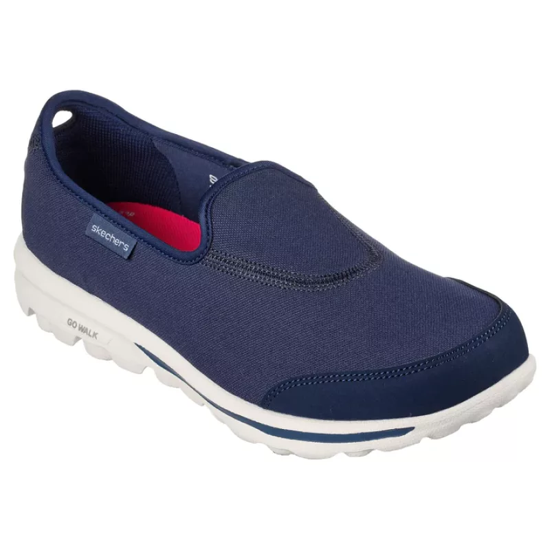 Skechers GO WALK Classic Ideal Sunset Navy front view